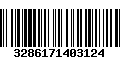 Código de Barras 3286171403124