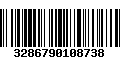 Código de Barras 3286790108738