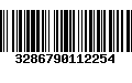 Código de Barras 3286790112254