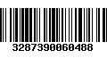 Código de Barras 3287390060488