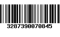 Código de Barras 3287390070845