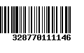 Código de Barras 328770111146