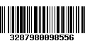 Código de Barras 3287980098556