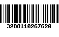 Código de Barras 3288110267620