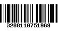 Código de Barras 3288110751969