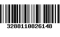 Código de Barras 3288110826148