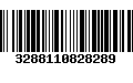 Código de Barras 3288110828289