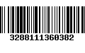 Código de Barras 3288111360382