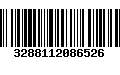 Código de Barras 3288112086526