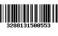 Código de Barras 3288131500553