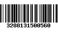 Código de Barras 3288131500560