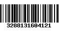 Código de Barras 3288131604121