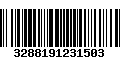 Código de Barras 3288191231503