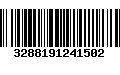 Código de Barras 3288191241502