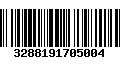 Código de Barras 3288191705004