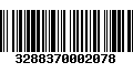 Código de Barras 3288370002078