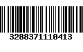 Código de Barras 3288371110413