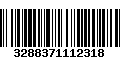 Código de Barras 3288371112318