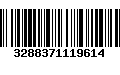 Código de Barras 3288371119614