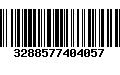 Código de Barras 3288577404057