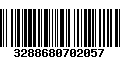 Código de Barras 3288680702057