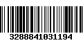 Código de Barras 3288841031194