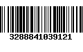 Código de Barras 3288841039121