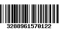 Código de Barras 3288961570122