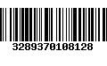 Código de Barras 3289370108128