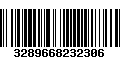 Código de Barras 3289668232306