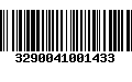 Código de Barras 3290041001433