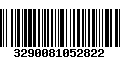 Código de Barras 3290081052822