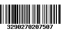 Código de Barras 3290270207507