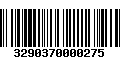 Código de Barras 3290370000275