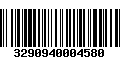 Código de Barras 3290940004580