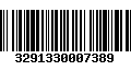 Código de Barras 3291330007389