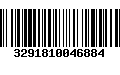 Código de Barras 3291810046884