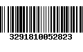 Código de Barras 3291810052823