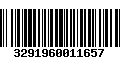 Código de Barras 3291960011657