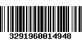 Código de Barras 3291960014948