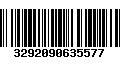 Código de Barras 3292090635577