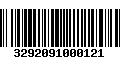 Código de Barras 3292091000121