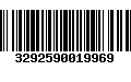 Código de Barras 3292590019969