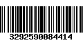 Código de Barras 3292590084414