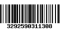 Código de Barras 3292590311308