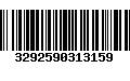 Código de Barras 3292590313159