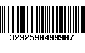 Código de Barras 3292590499907