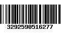 Código de Barras 3292590516277