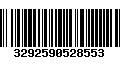 Código de Barras 3292590528553