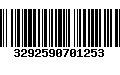 Código de Barras 3292590701253